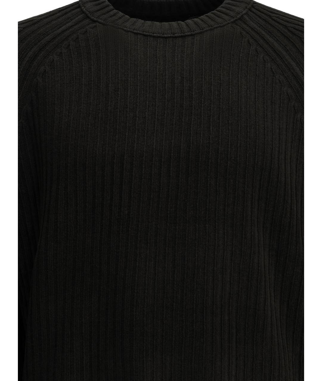 CP COMPANY Черный хлопковый джемпер / свитер, фото 3
