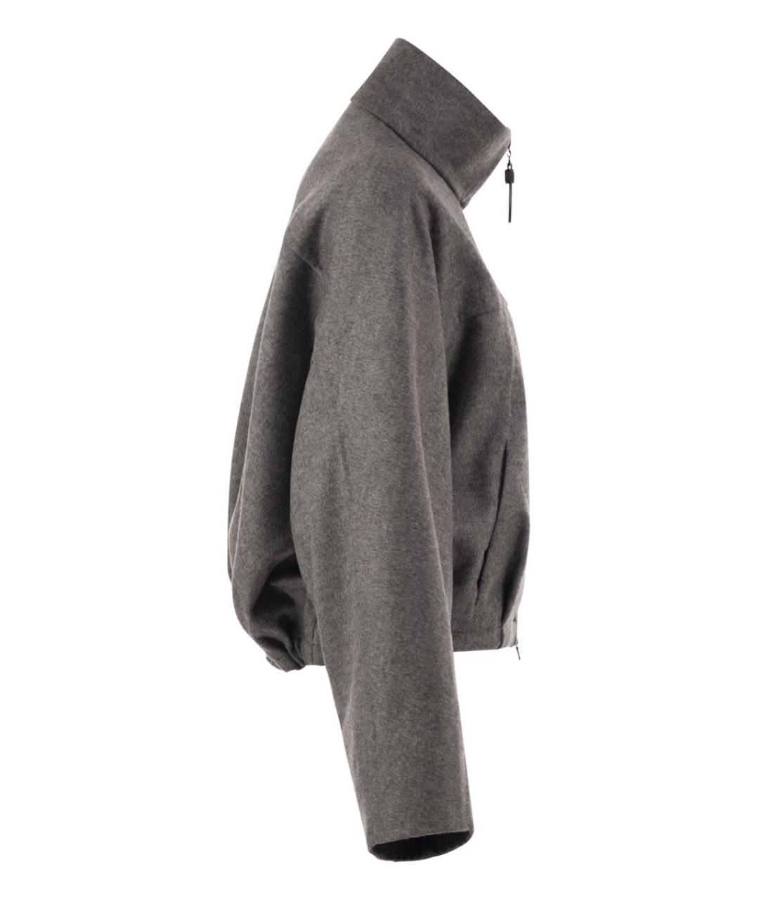 BRUNELLO CUCINELLI Антрацитовая шерстяная куртка, фото 3