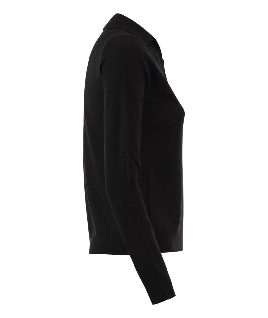 WEEKEND MAX MARA Черный шерстяной джемпер / свитер, фото 3