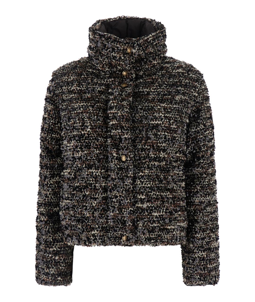 MONCLER Коричневый пуховик, фото 1