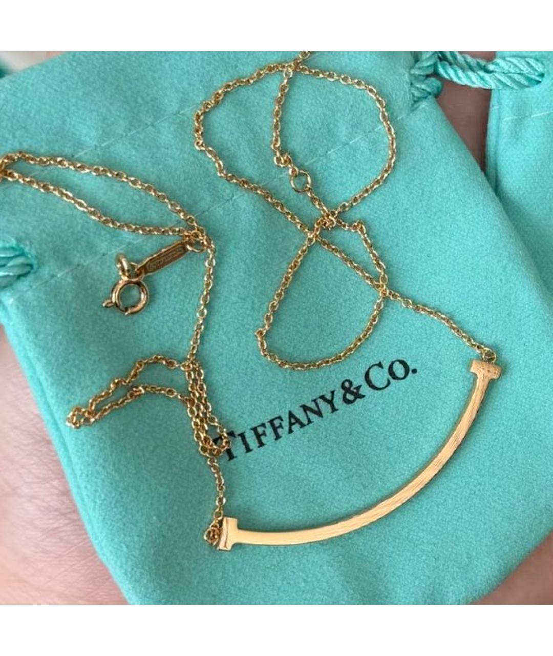 TIFFANY&CO Золотое колье из желтого золота, фото 2