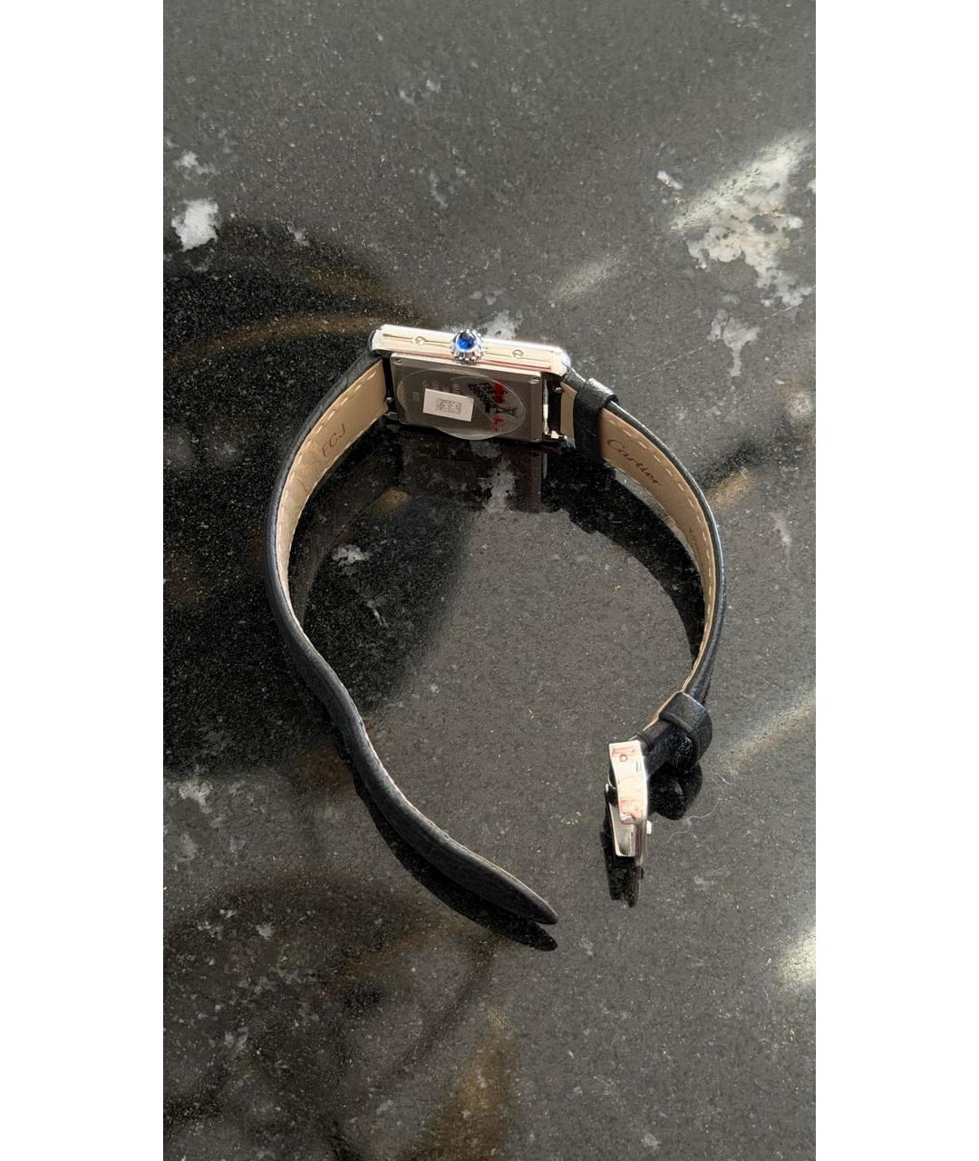 CARTIER Черные часы, фото 3