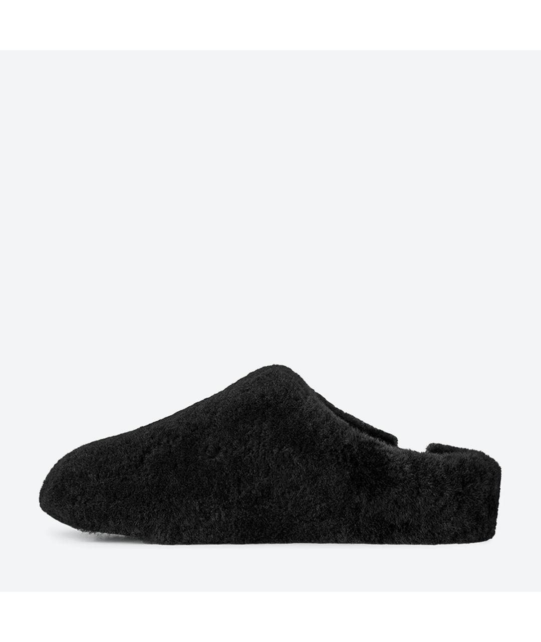 UGG Черные текстильные сабо, фото 3