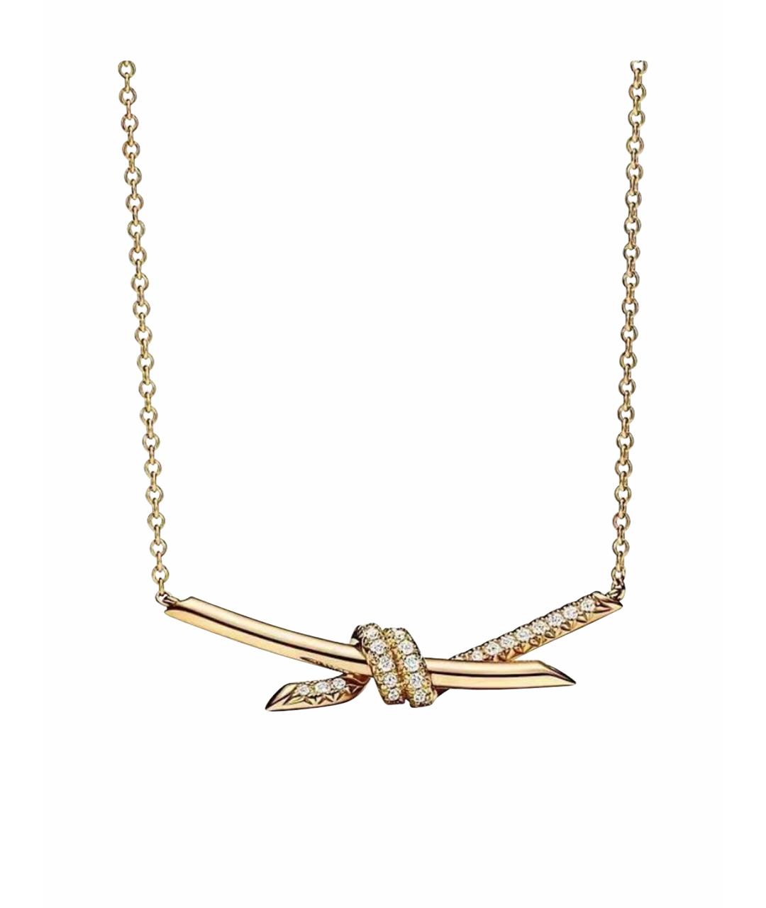 TIFFANY&CO Золотое колье из желтого золота, фото 1