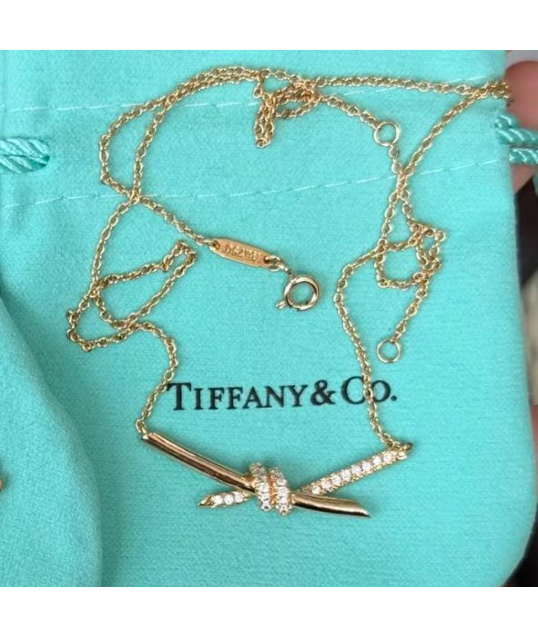 TIFFANY&CO Золотое колье из желтого золота, фото 3