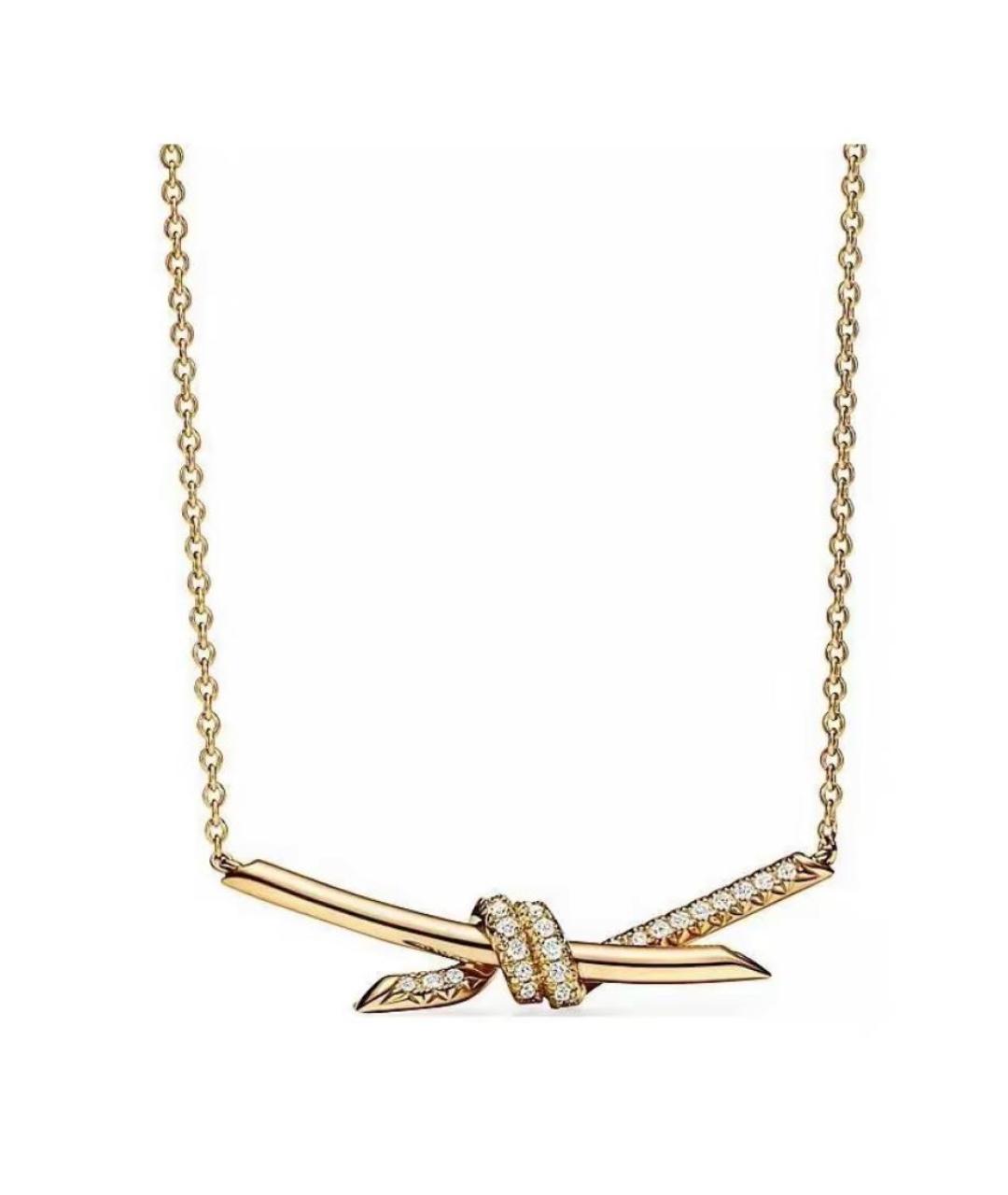 TIFFANY&CO Золотое колье из желтого золота, фото 5