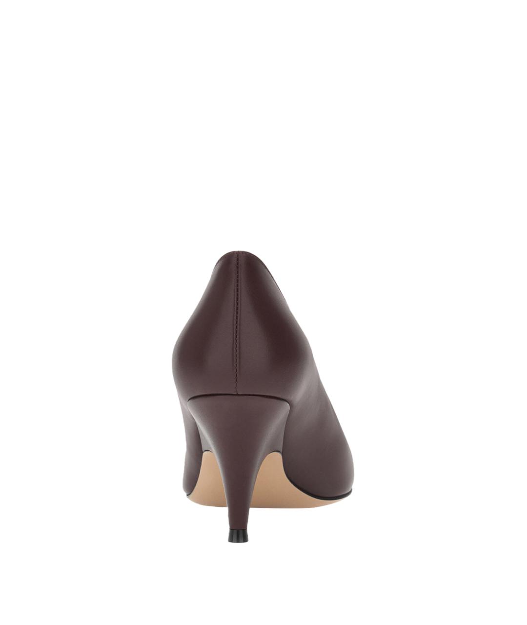 GIANVITO ROSSI Коричневые кожаные туфли, фото 3