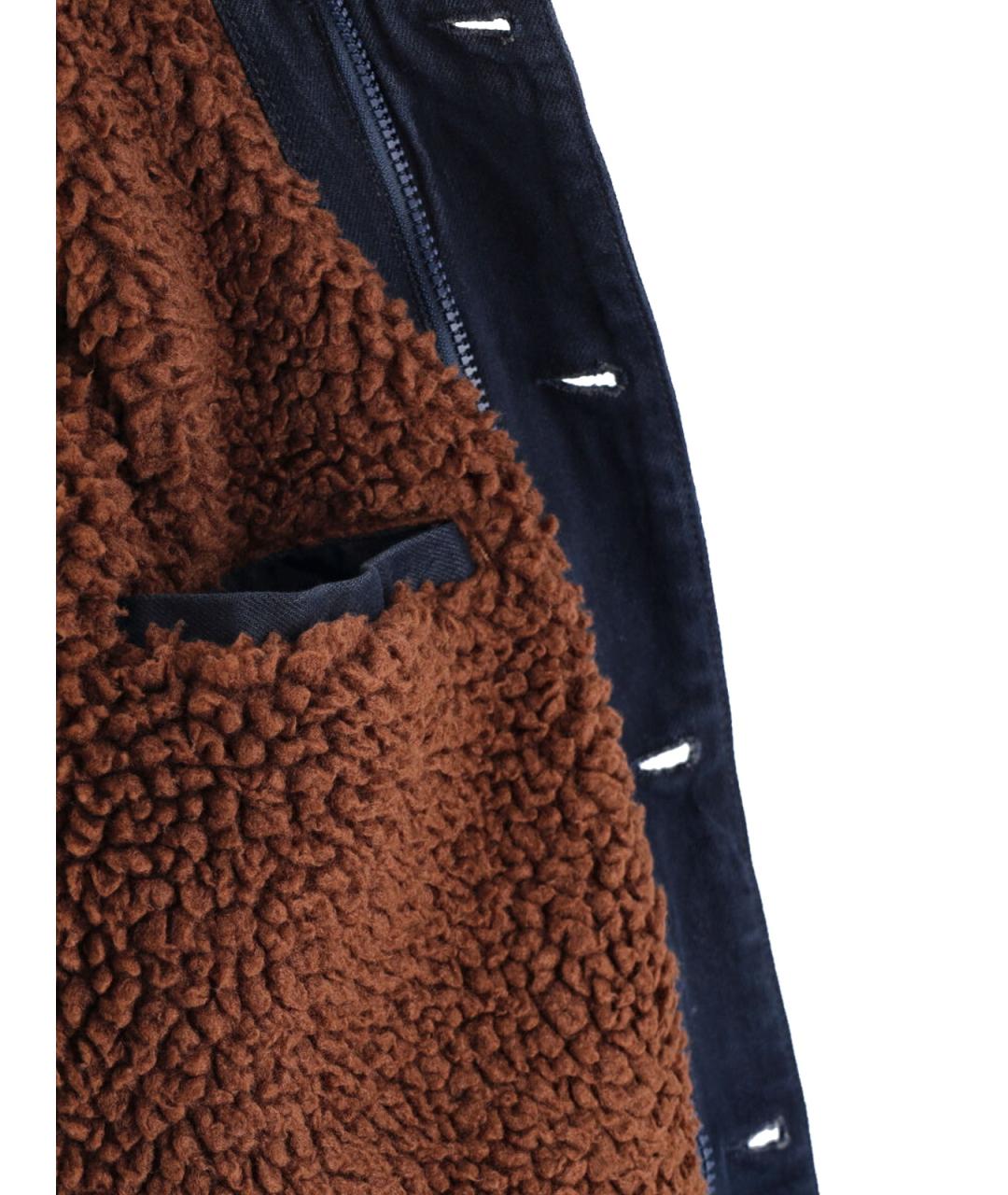 LEVI'S Синяя хлопковая куртка, фото 5