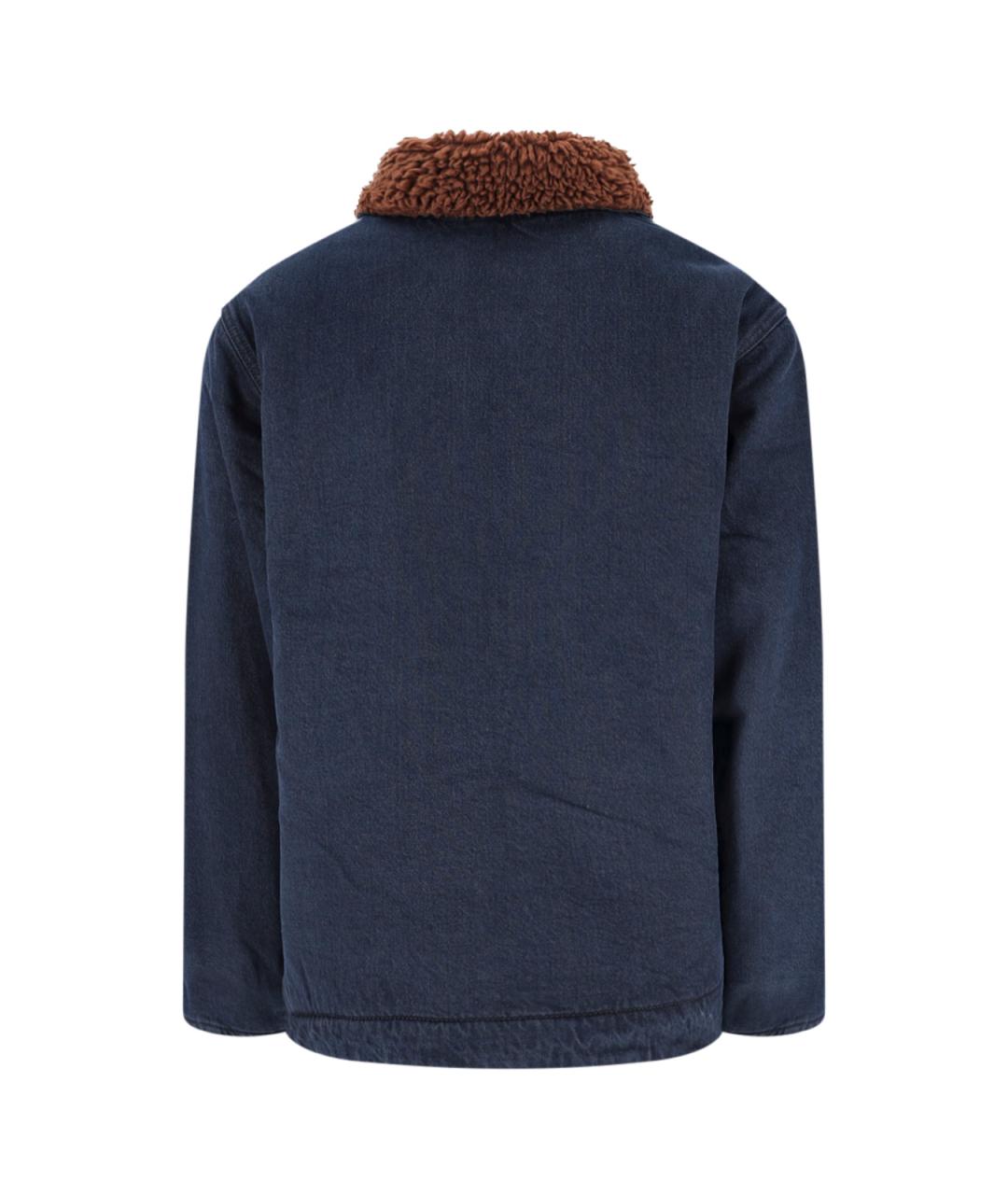 LEVI'S Синяя хлопковая куртка, фото 2