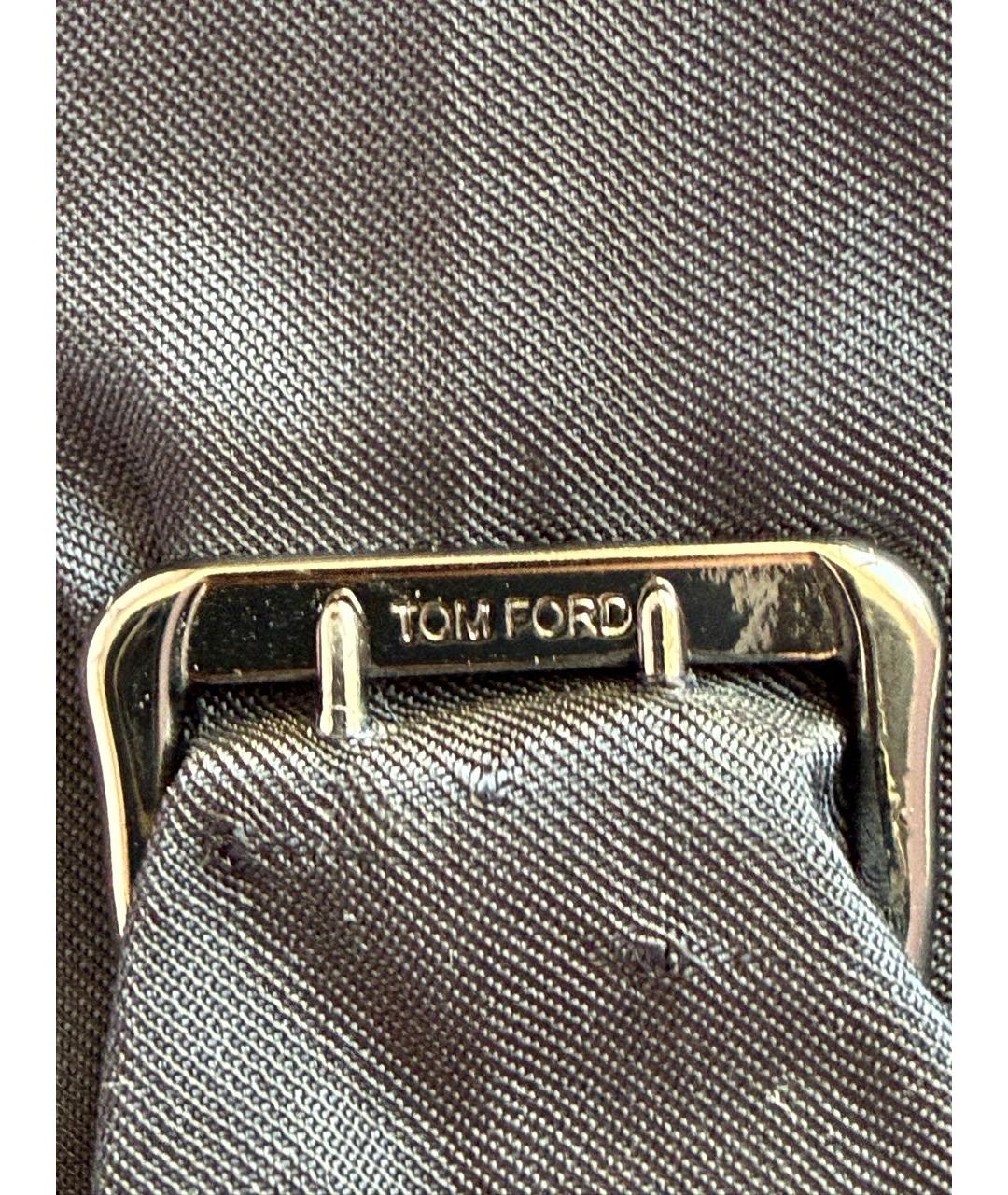 TOM FORD Темно-синий шерстяной жилет, фото 5