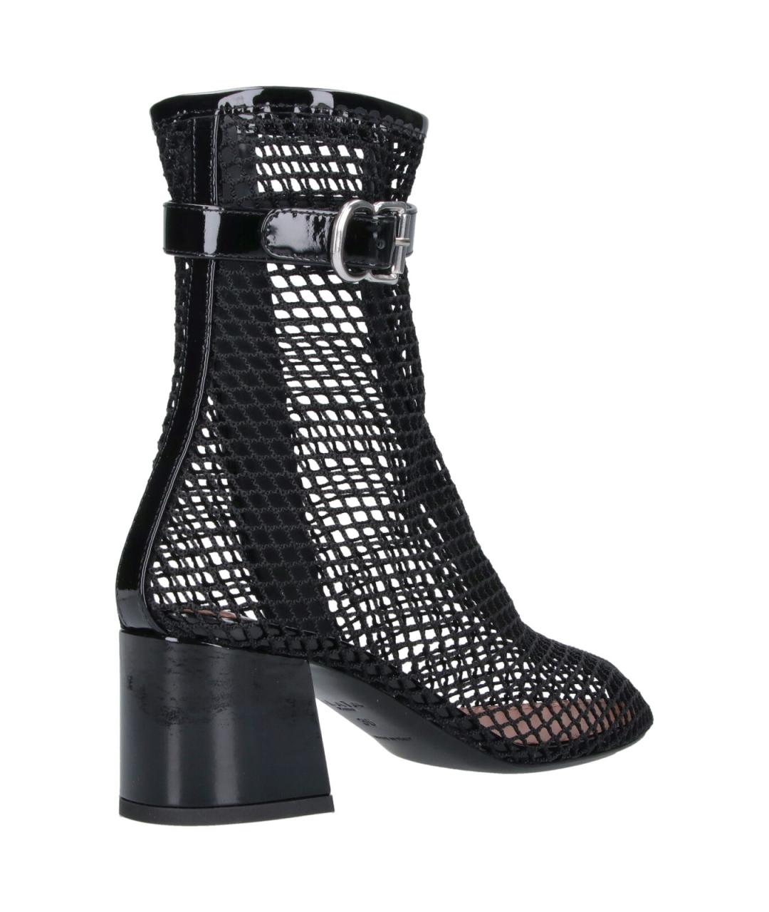 ALAIA Черные синтетические ботильоны, фото 4