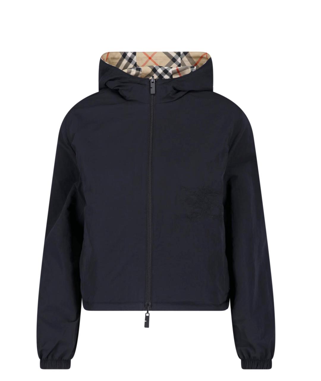 BURBERRY Бежевая полиэстеровая куртка, фото 3