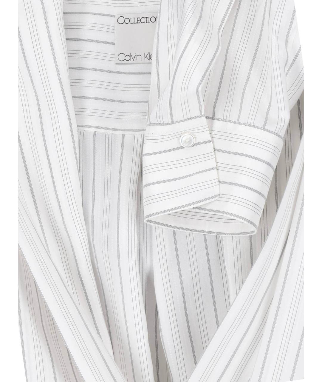 CALVIN KLEIN Белая шелковая блузы, фото 5