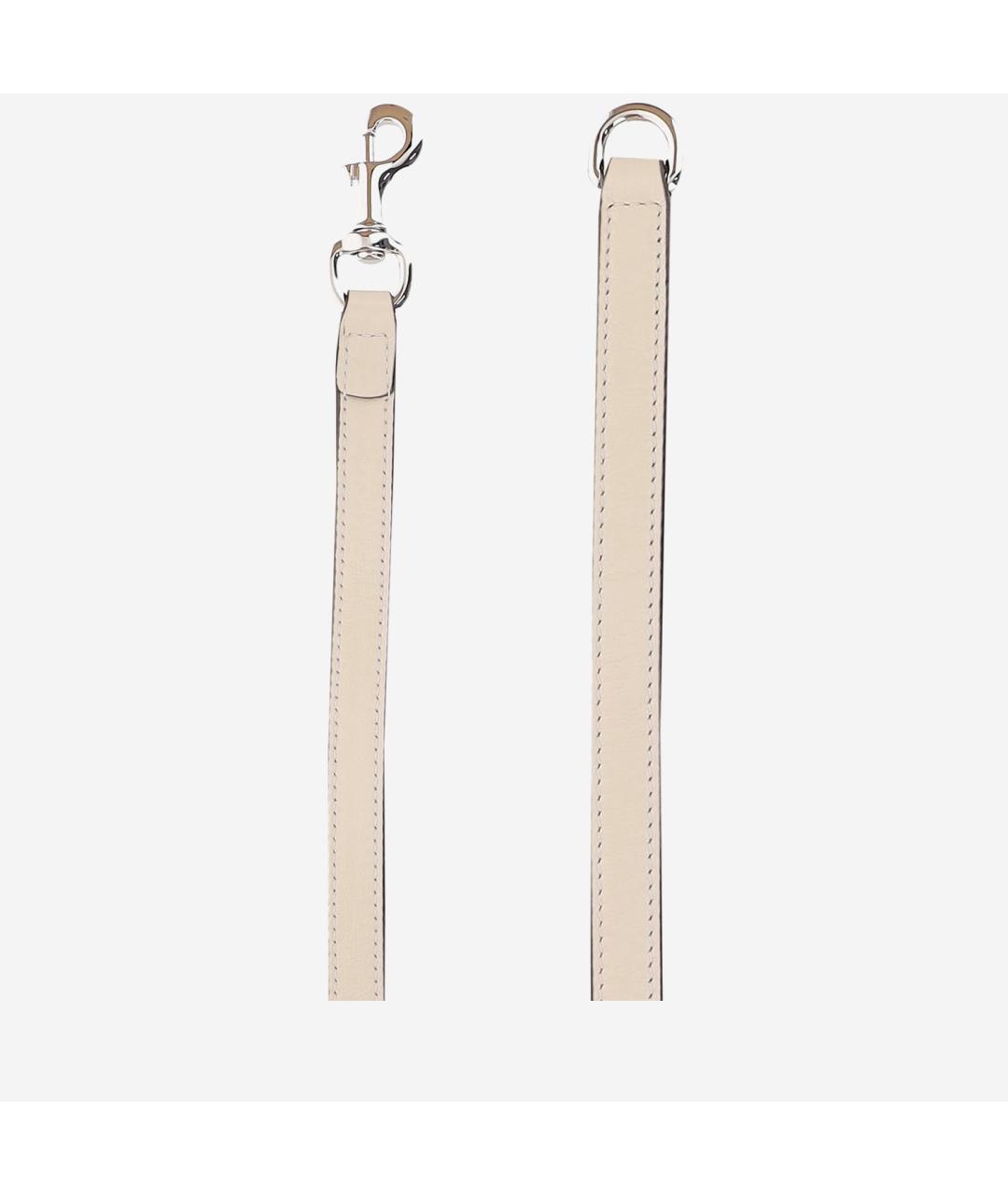 GUCCI Бежевая кожаная сумка тоут, фото 4