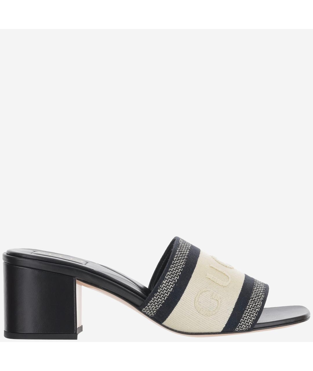 GUCCI Мульти текстильные сандалии, фото 5