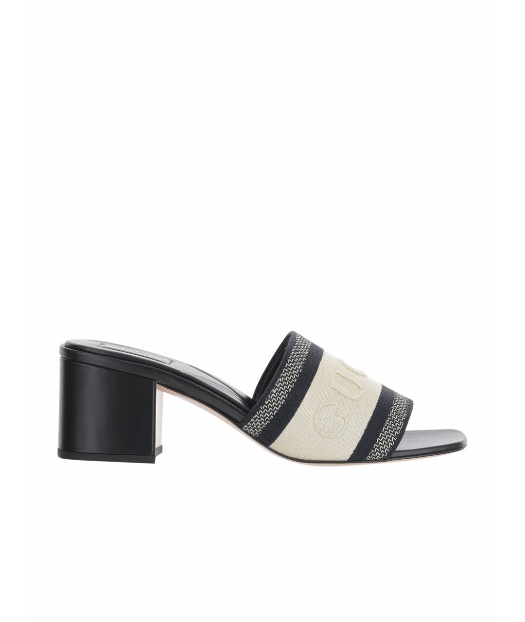 GUCCI Мульти текстильные сандалии, фото 6