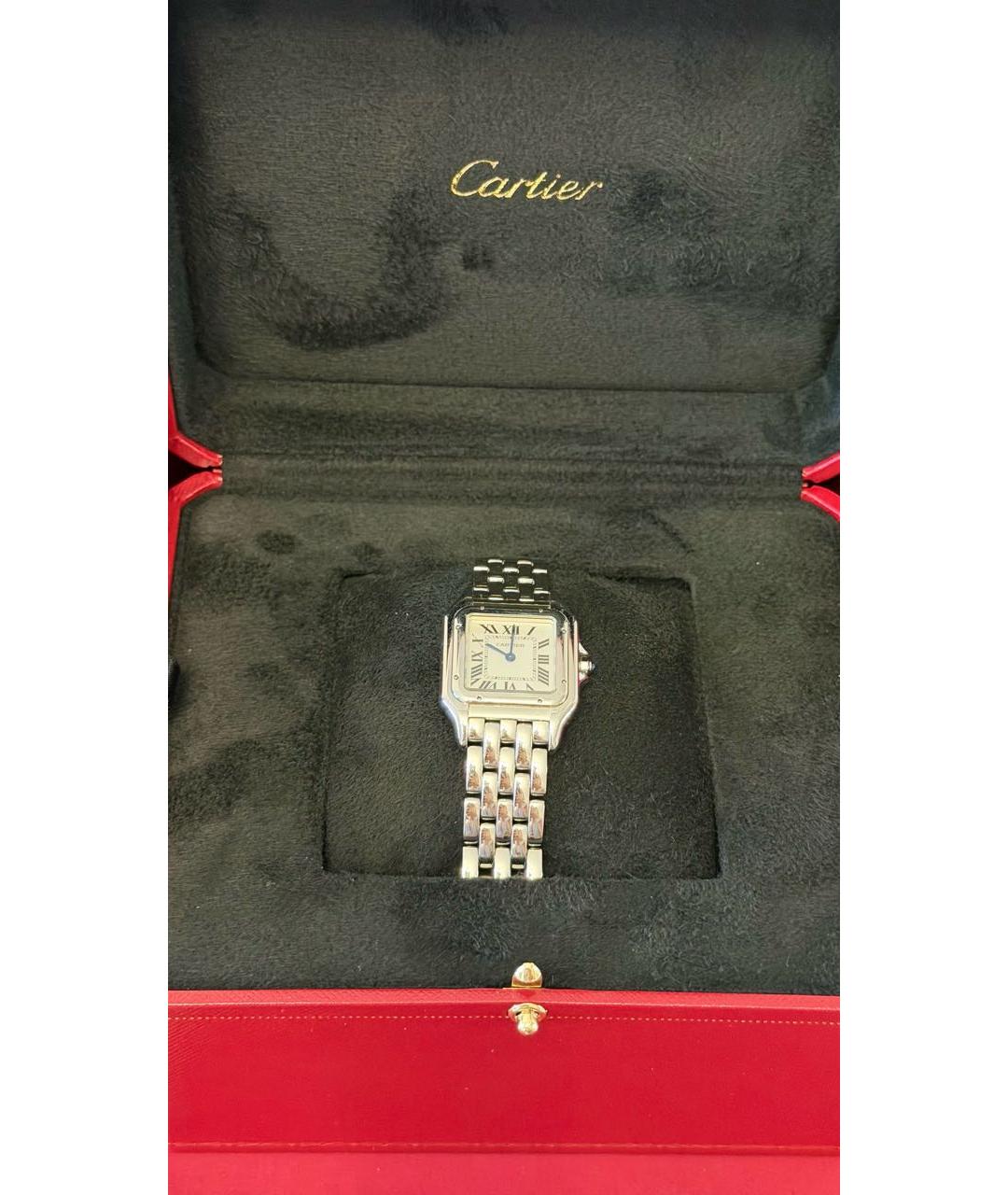 CARTIER Серебряные металлические часы, фото 3