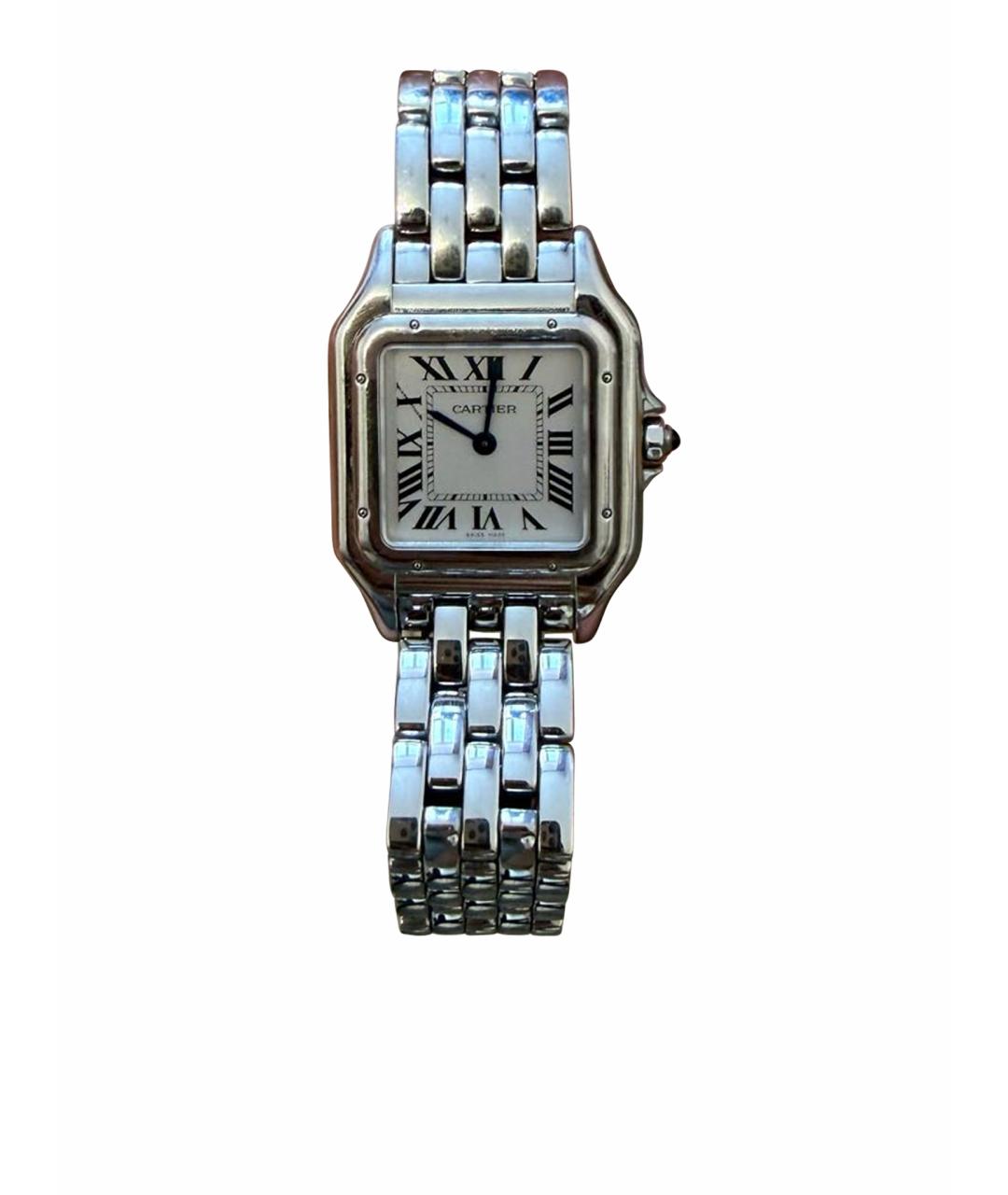 CARTIER Серебряные металлические часы, фото 1