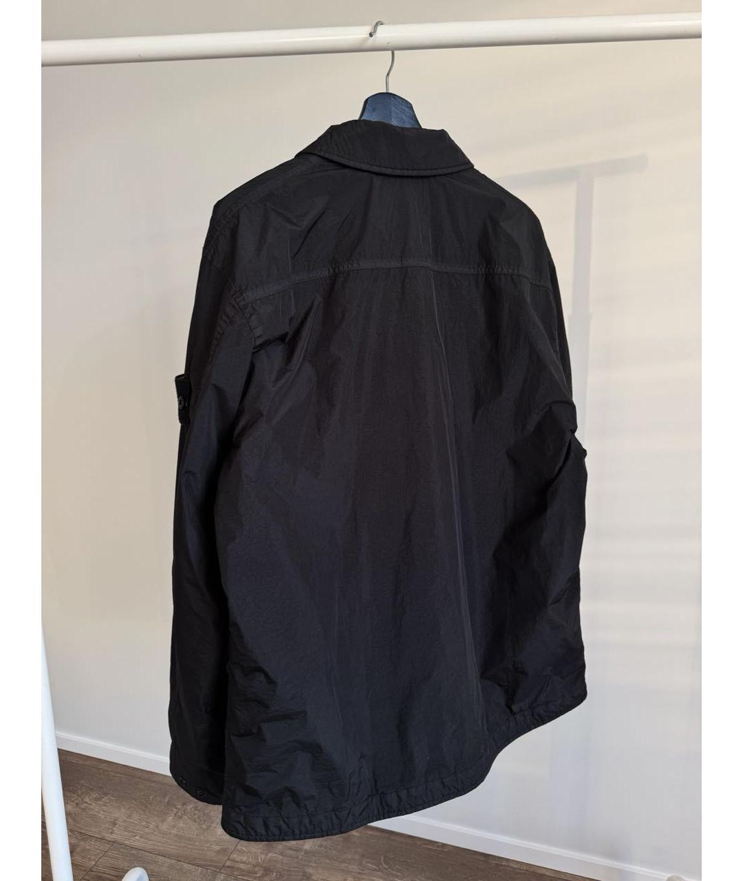 STONE ISLAND Черная куртка, фото 3