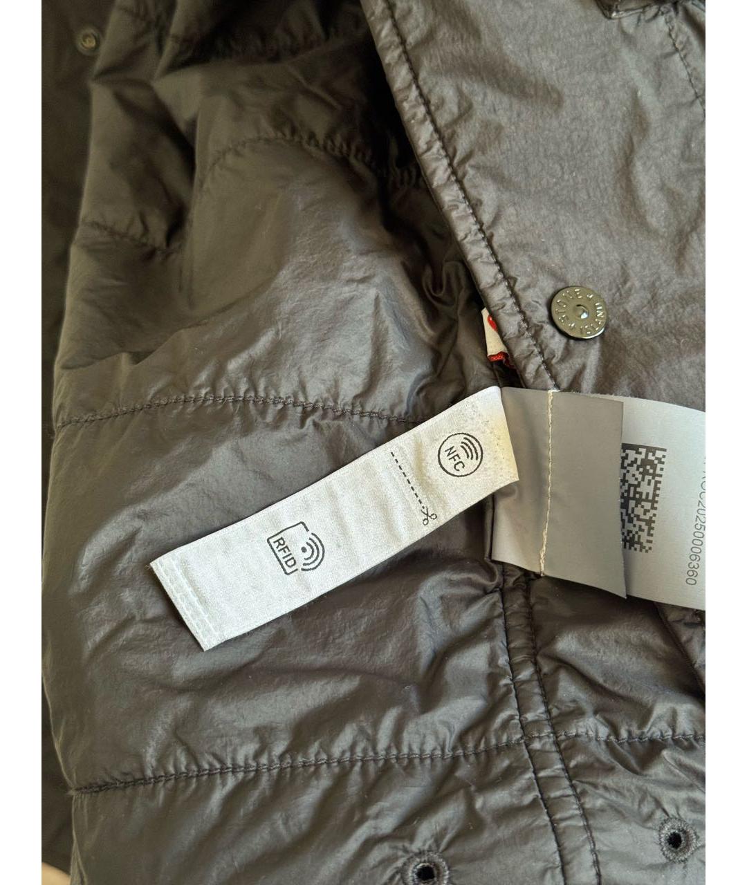 STONE ISLAND Черная куртка, фото 6
