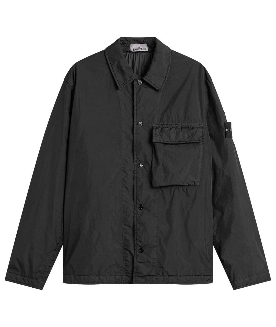 STONE ISLAND Черная куртка, фото 8