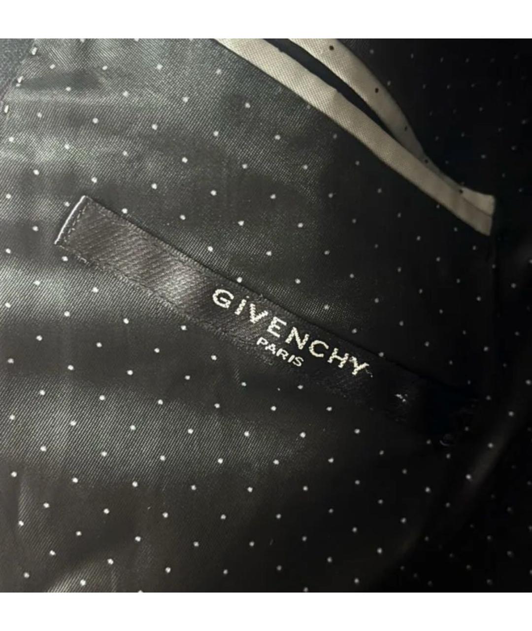 GIVENCHY Черное шерстяное пальто, фото 3