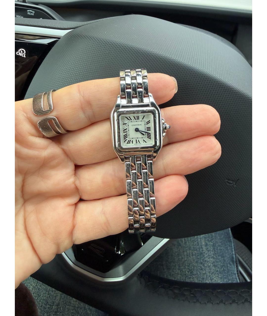 CARTIER Серебряные часы, фото 7