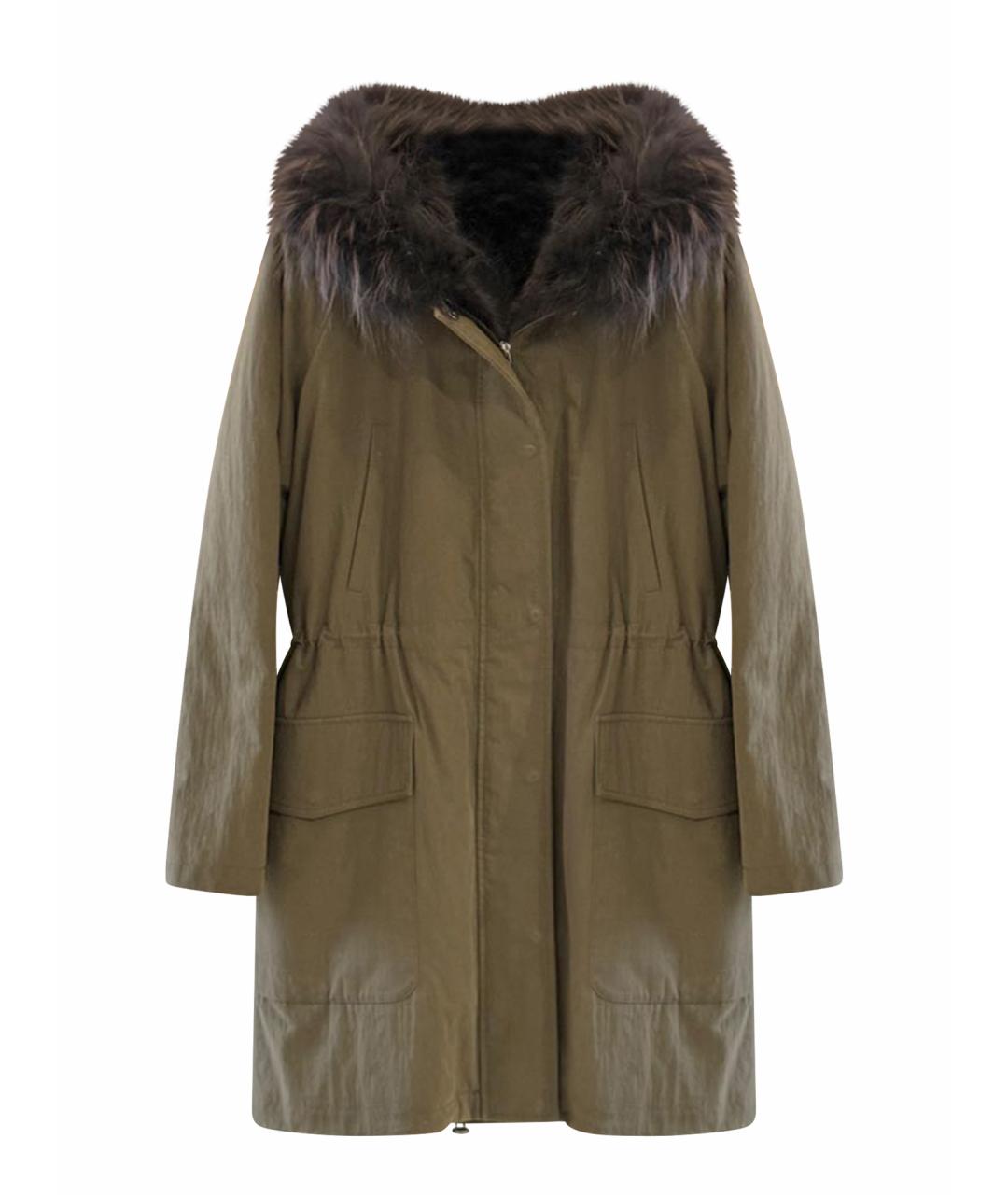 WEEKEND MAX MARA Хаки парка, фото 1