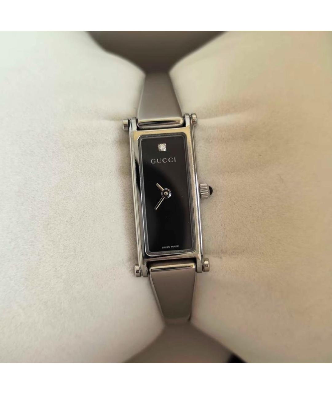GUCCI Серебряные часы, фото 2