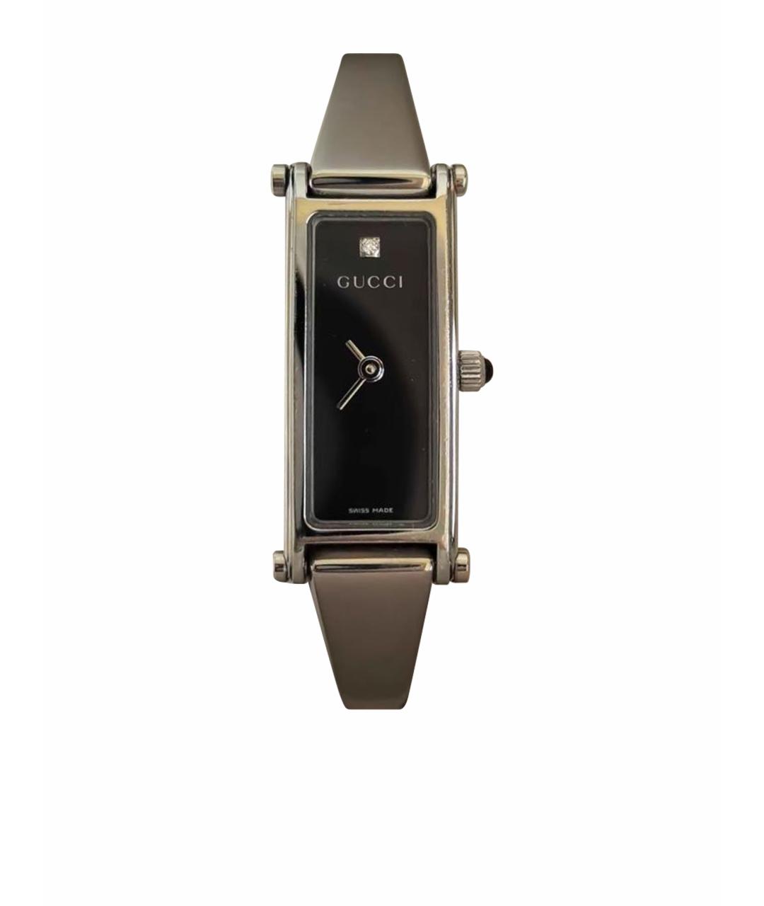 GUCCI Серебряные часы, фото 1