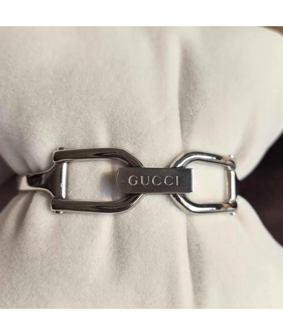GUCCI Серебряные часы, фото 3