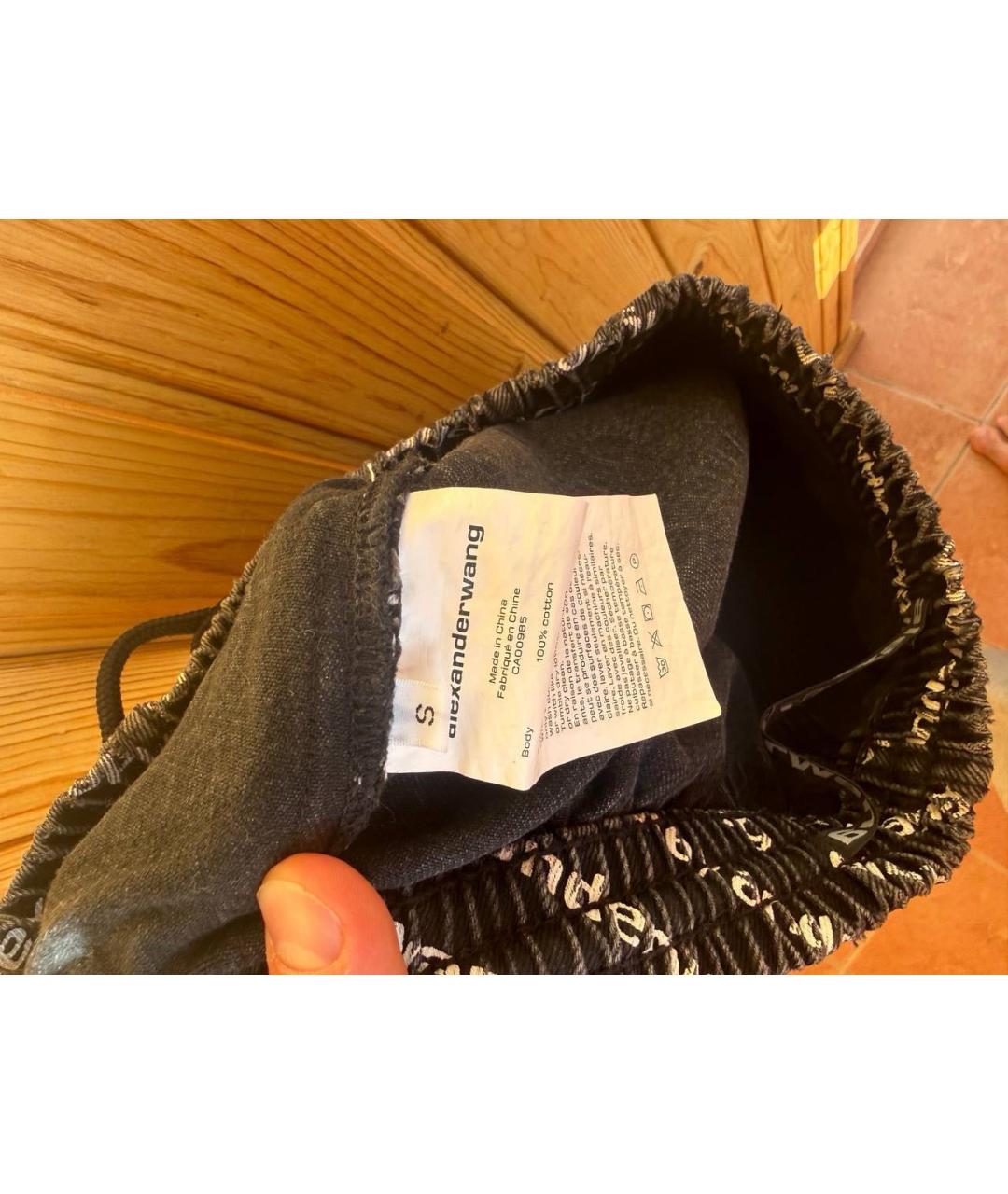 ALEXANDER WANG Черные джинсы клеш, фото 2