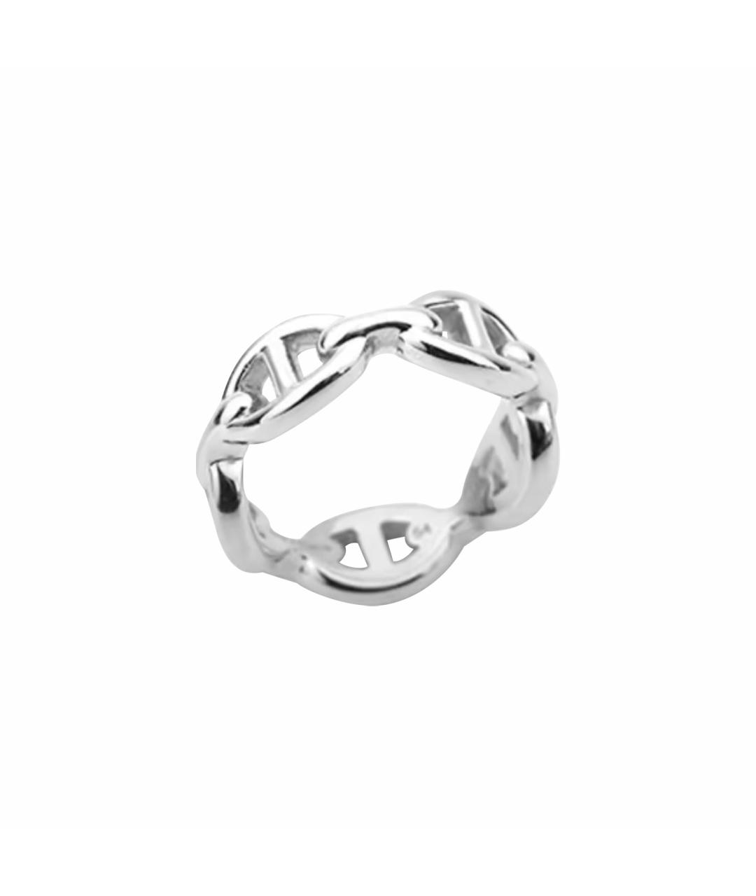 HERMES Серебряное кольцо, фото 1