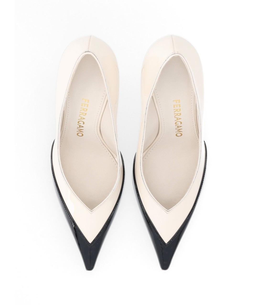 FERRAGAMO Мульти кожаные туфли, фото 4