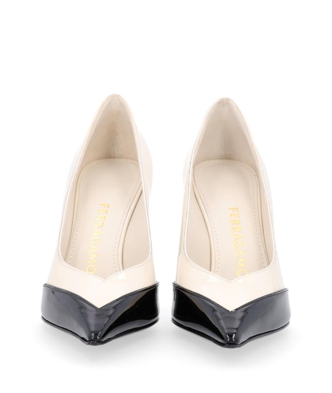 FERRAGAMO Мульти кожаные туфли, фото 5