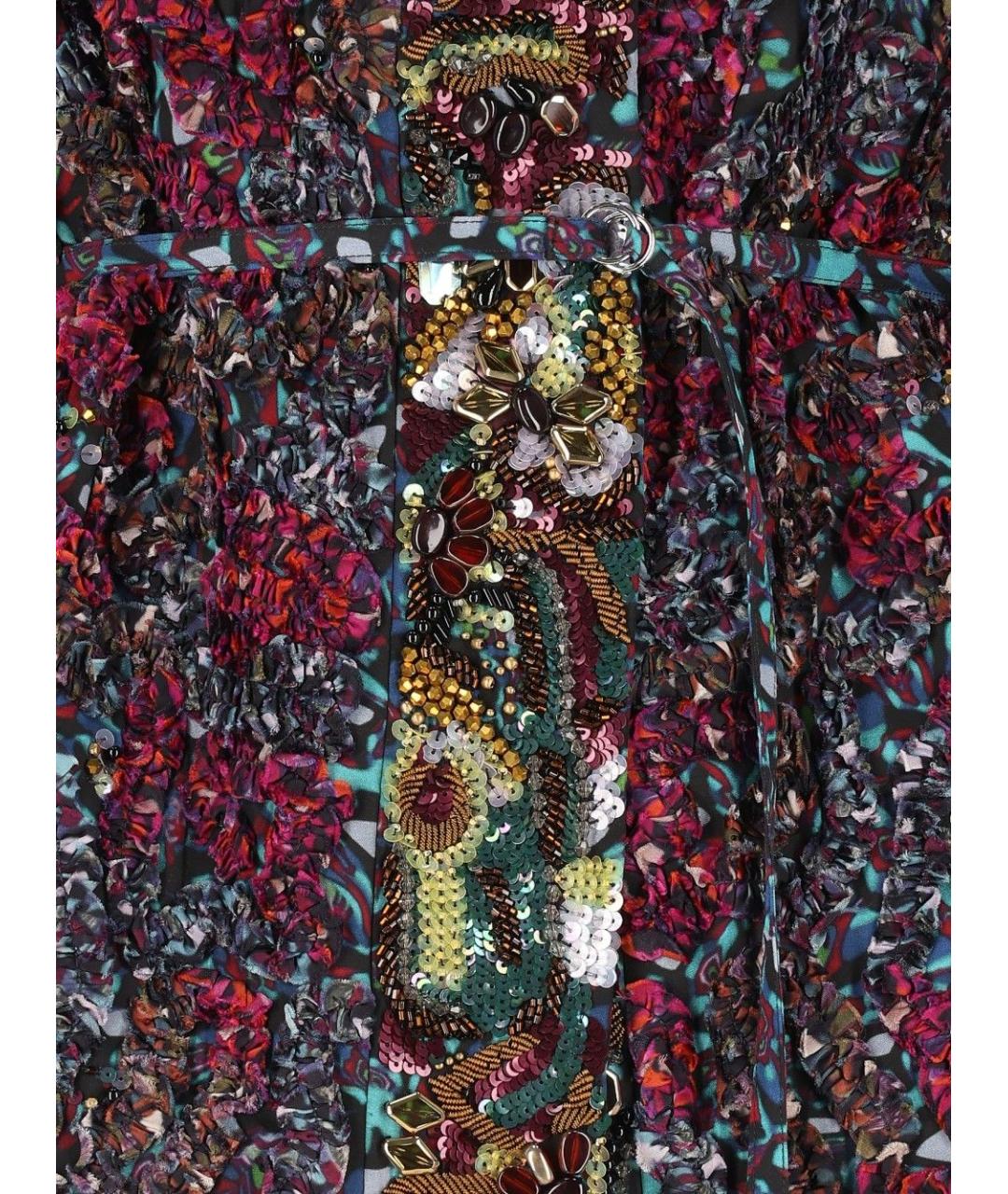 DRIES VAN NOTEN Мульти вискозное пальто, фото 4