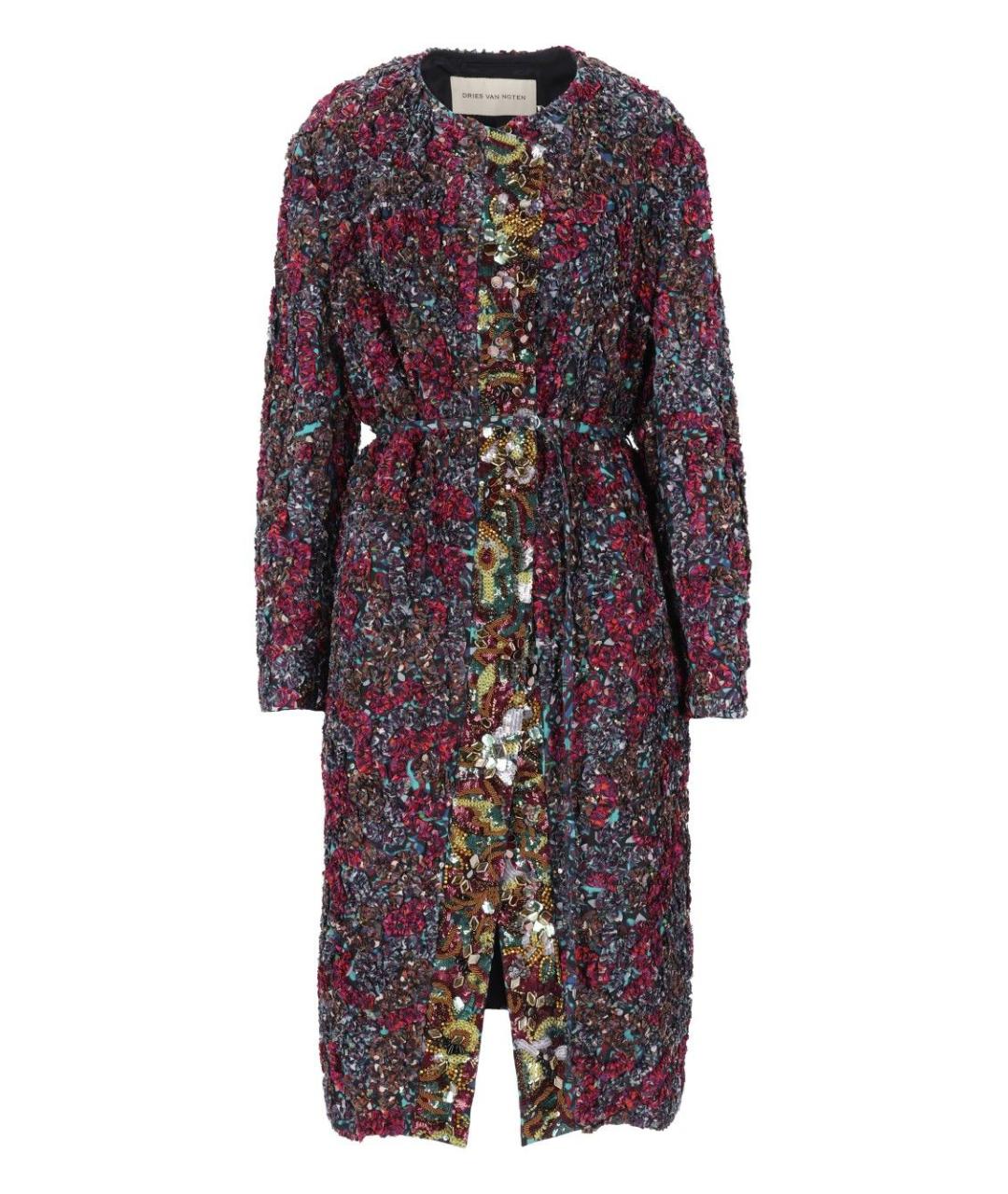DRIES VAN NOTEN Мульти вискозное пальто, фото 1