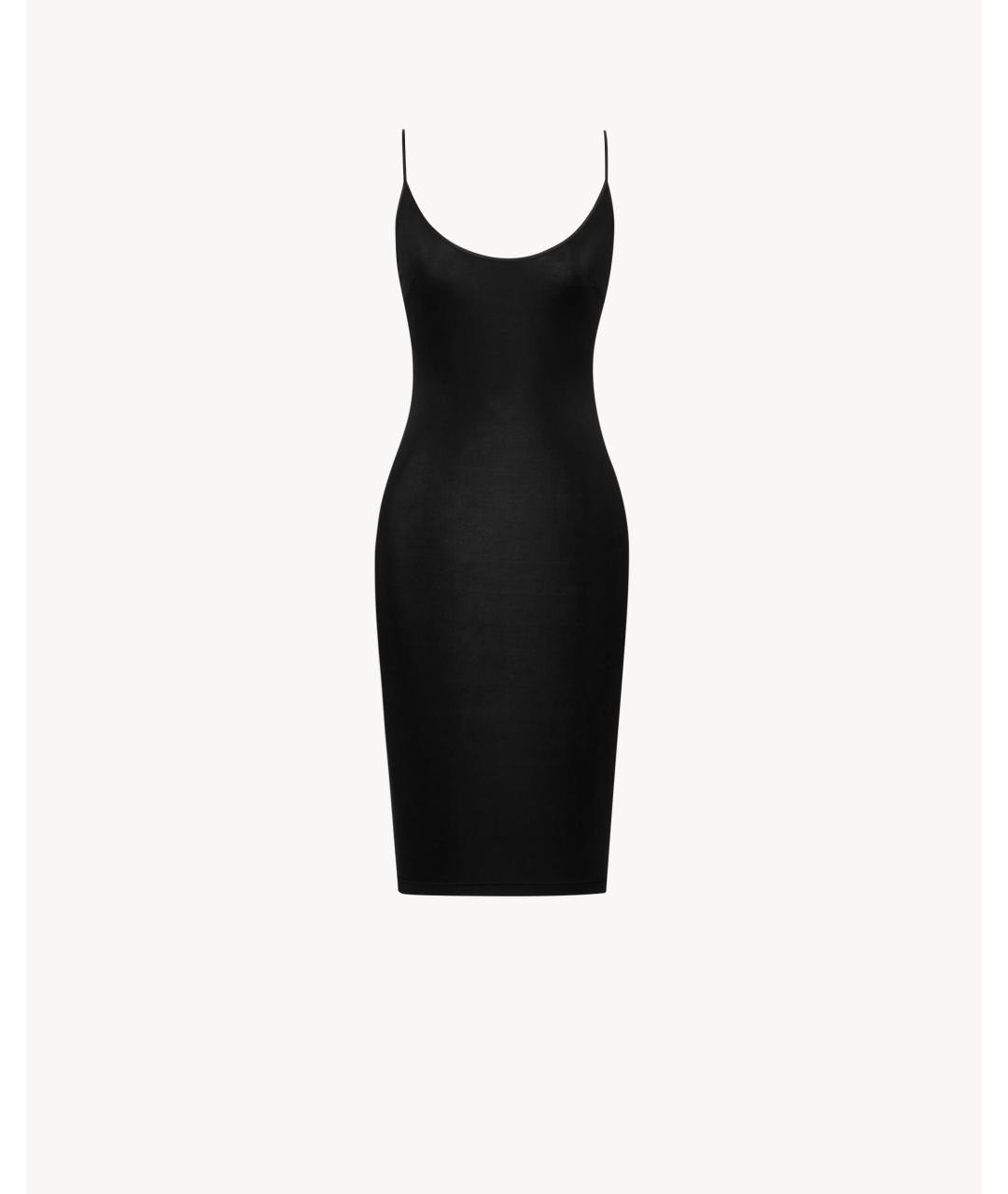 SAINT LAURENT Черное повседневное платье, фото 4