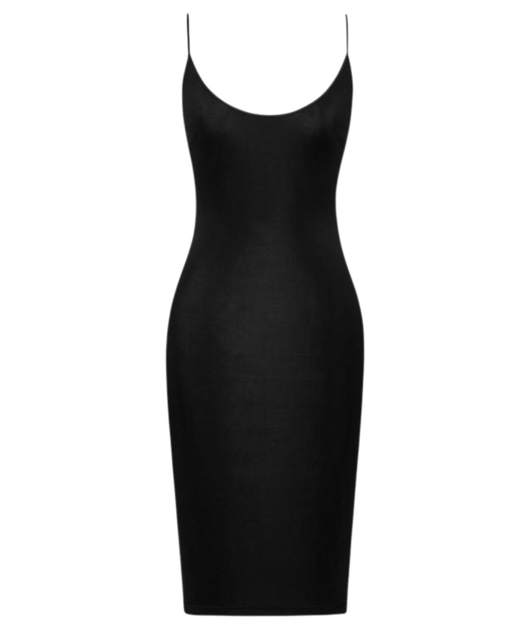 SAINT LAURENT Черное повседневное платье, фото 1