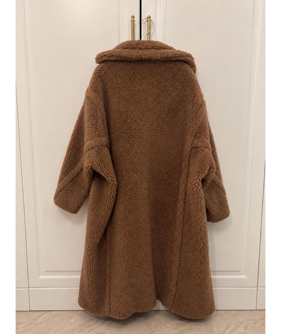 MAX MARA Коричневая меховая шуба, фото 2