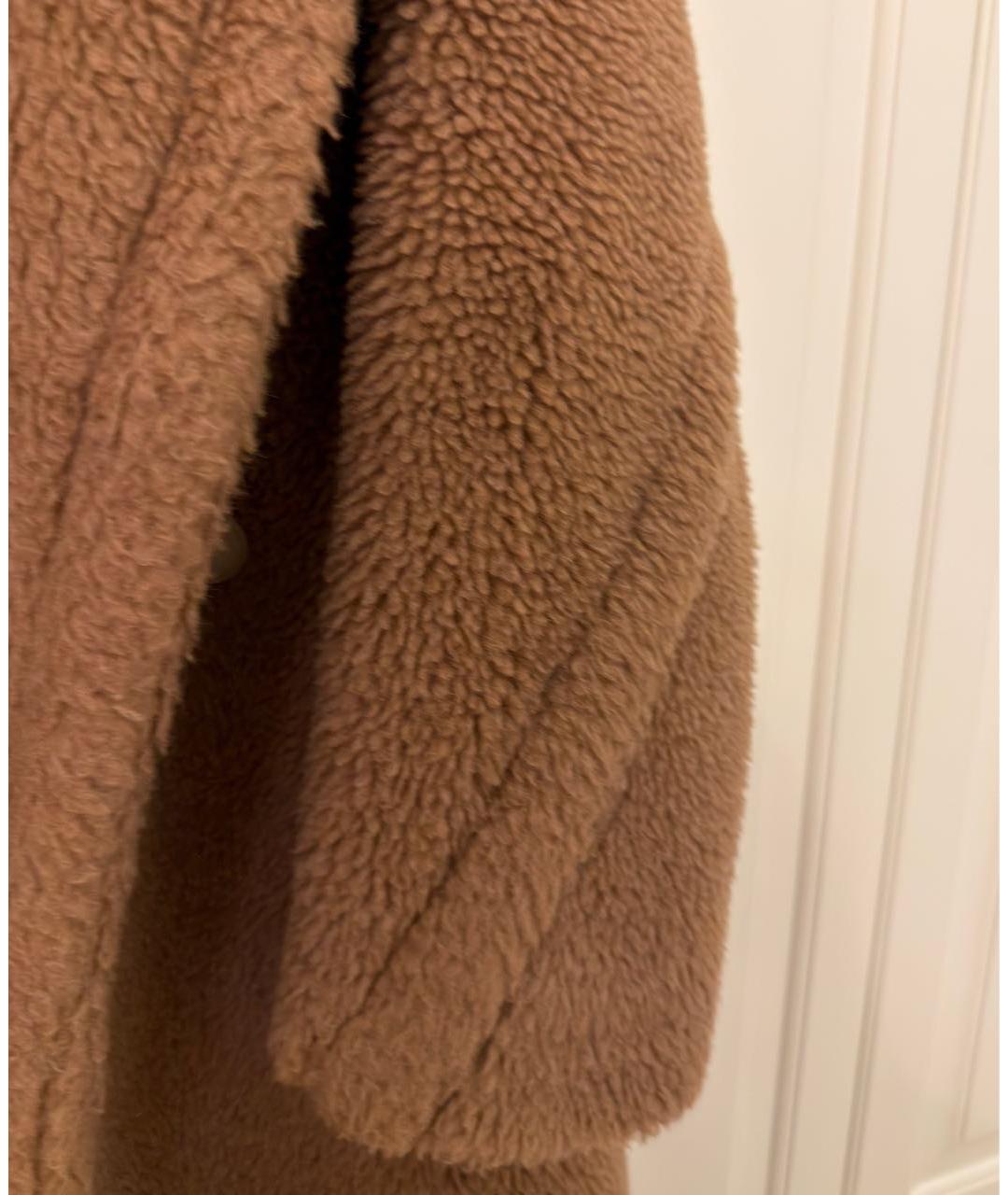 MAX MARA Коричневая меховая шуба, фото 6