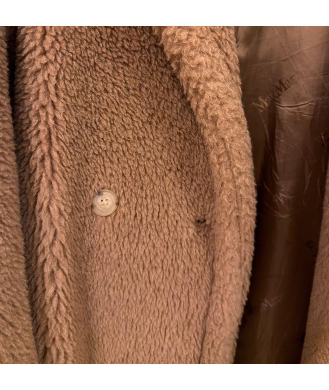 MAX MARA Коричневая меховая шуба, фото 4