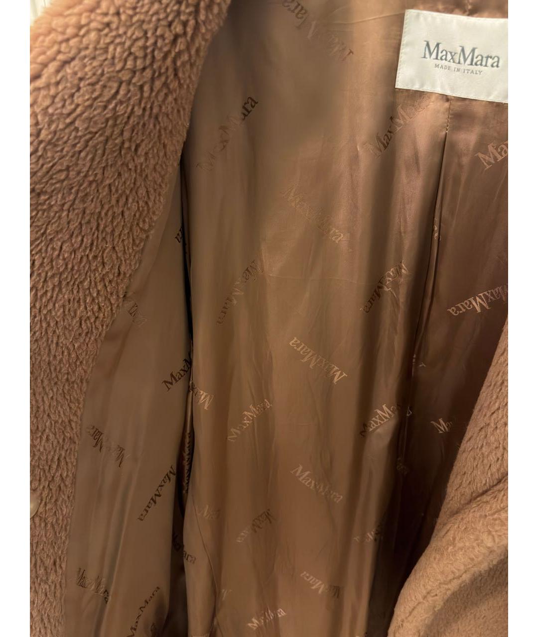 MAX MARA Коричневая меховая шуба, фото 7