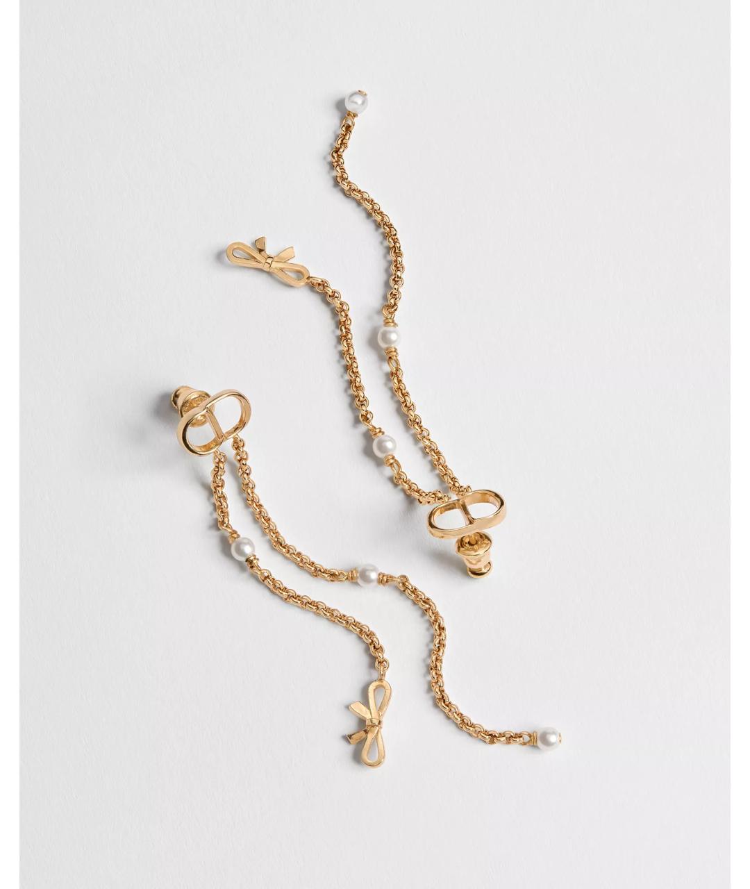 CHRISTIAN DIOR Золотые серьги, фото 4
