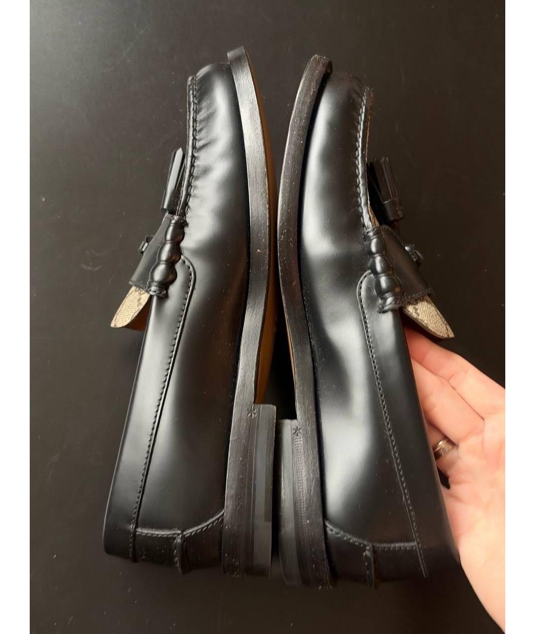 GUCCI Мульти кожаные лоферы, фото 8