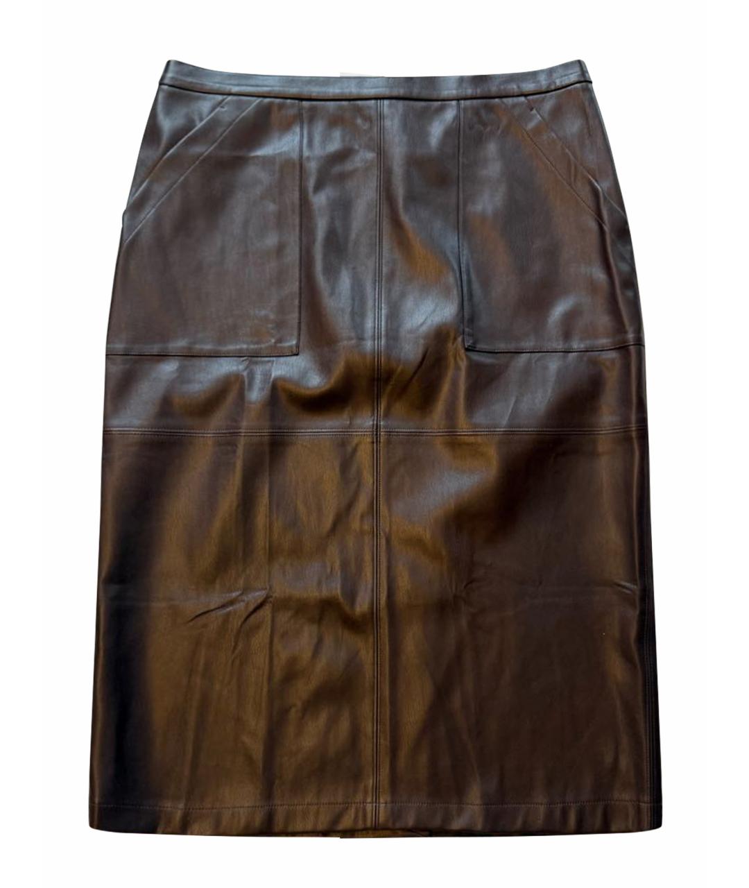 'S MAX MARA Коричневая юбка миди, фото 1