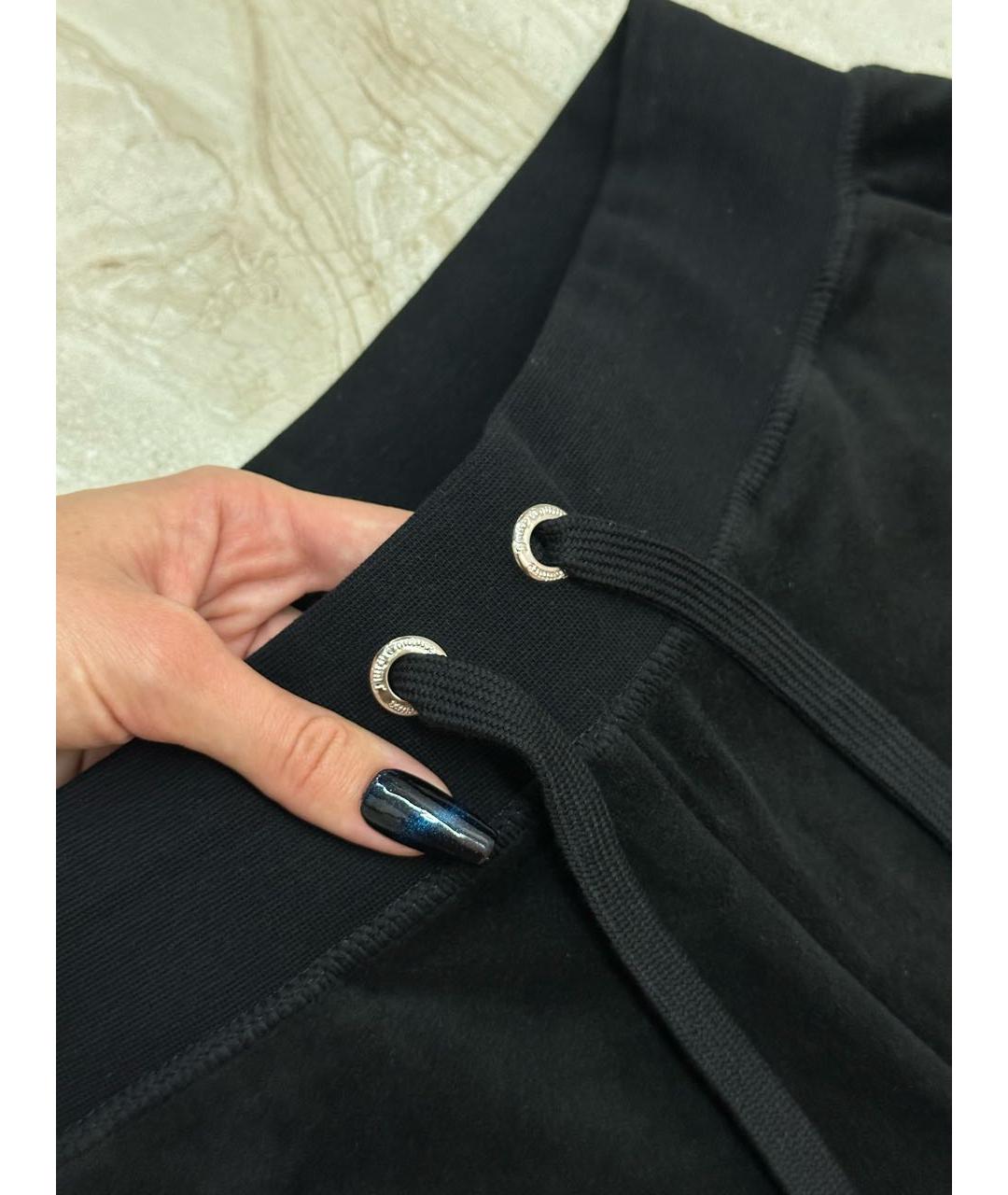 JUICY COUTURE Черный велюровый спортивные костюмы, фото 8