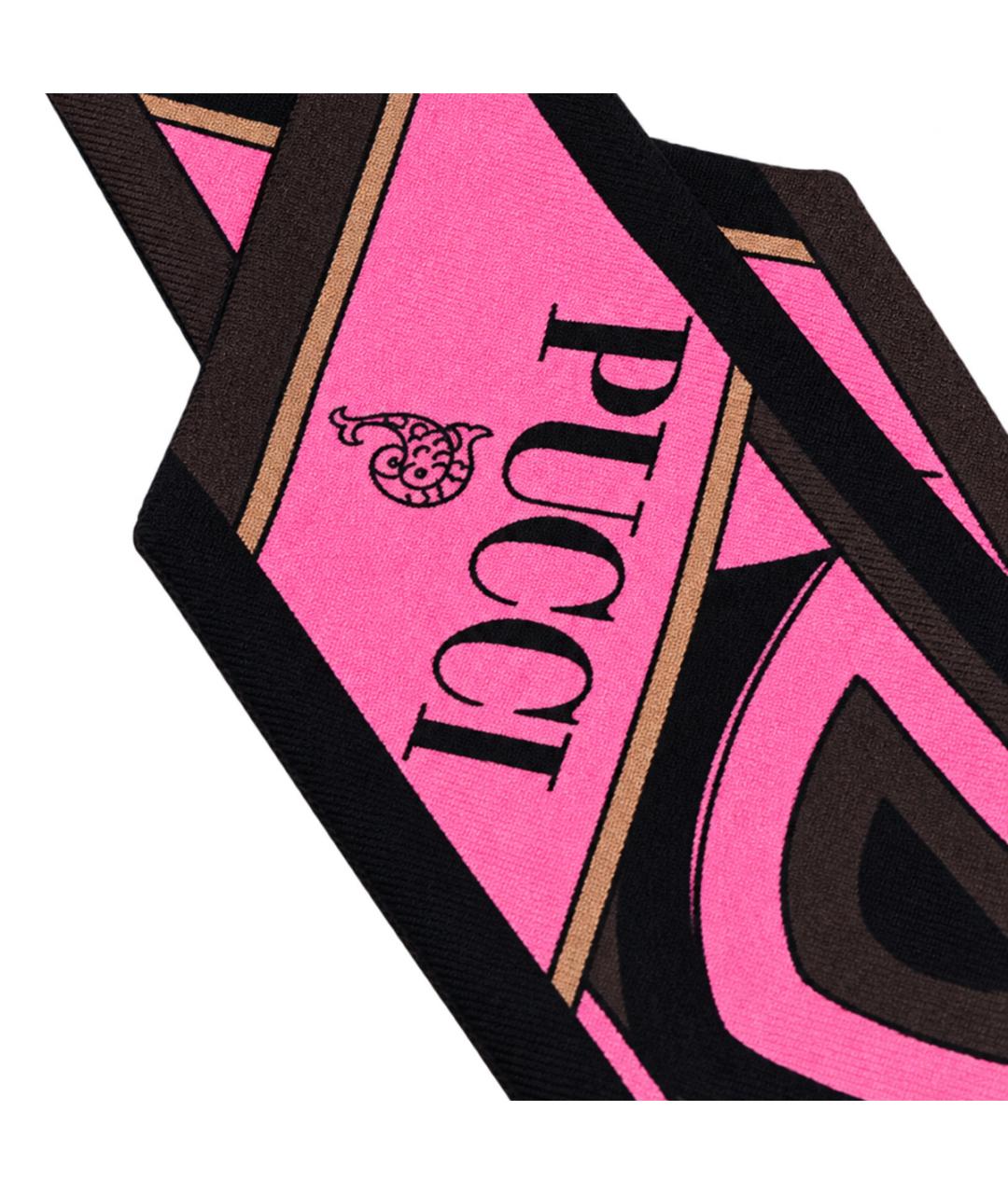 EMILIO PUCCI Мульти шелковый платок, фото 2