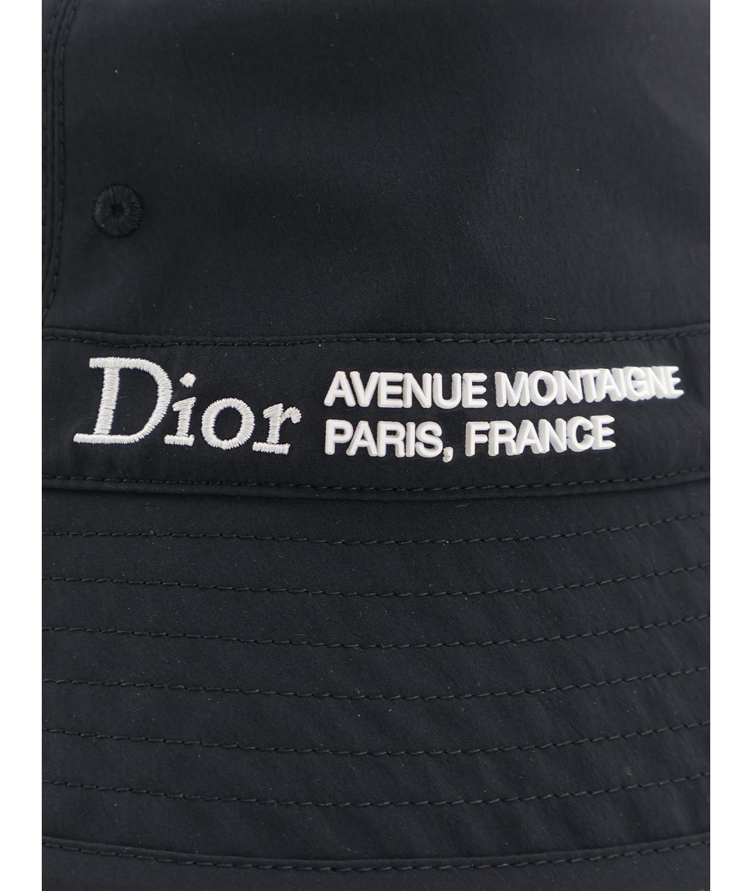 CHRISTIAN DIOR Черная синтетическая кепка/бейсболка, фото 3