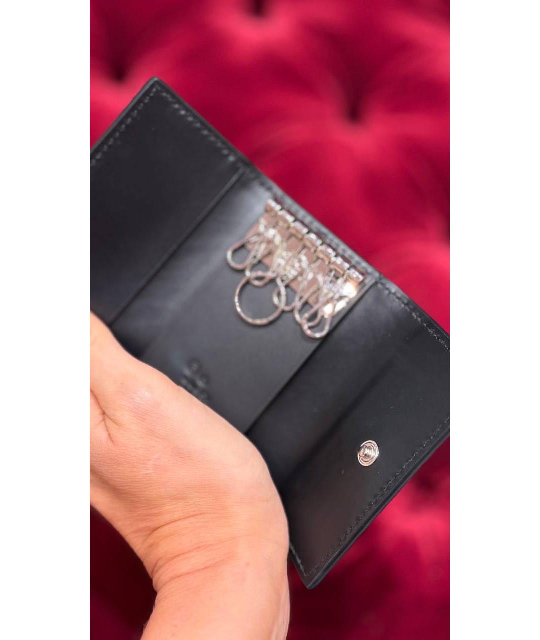 GUCCI Черная ключница, фото 4